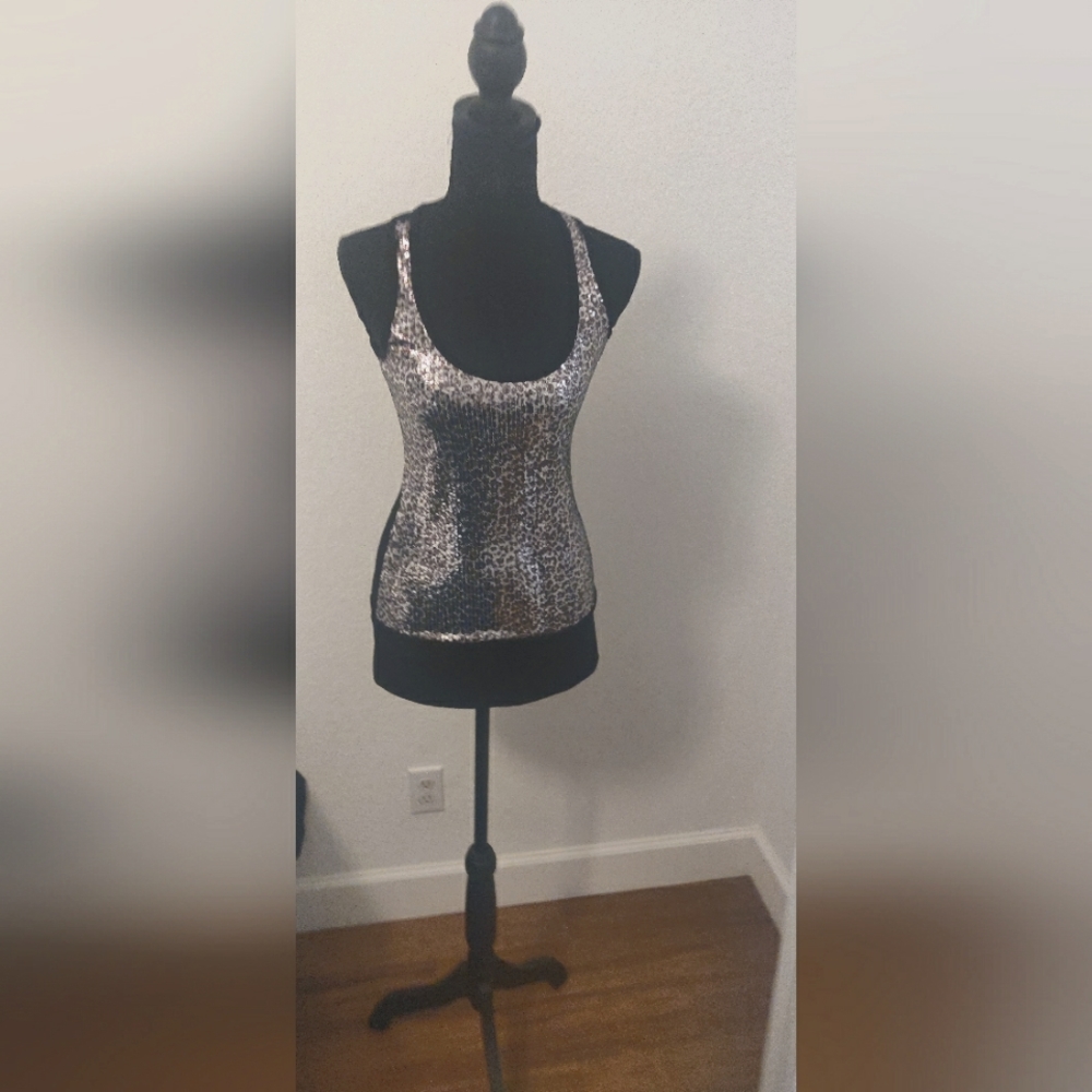 Sequin top that is just right for the holidays...